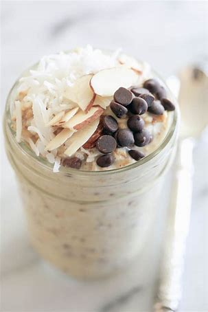 Almond Joy Overnight Oats